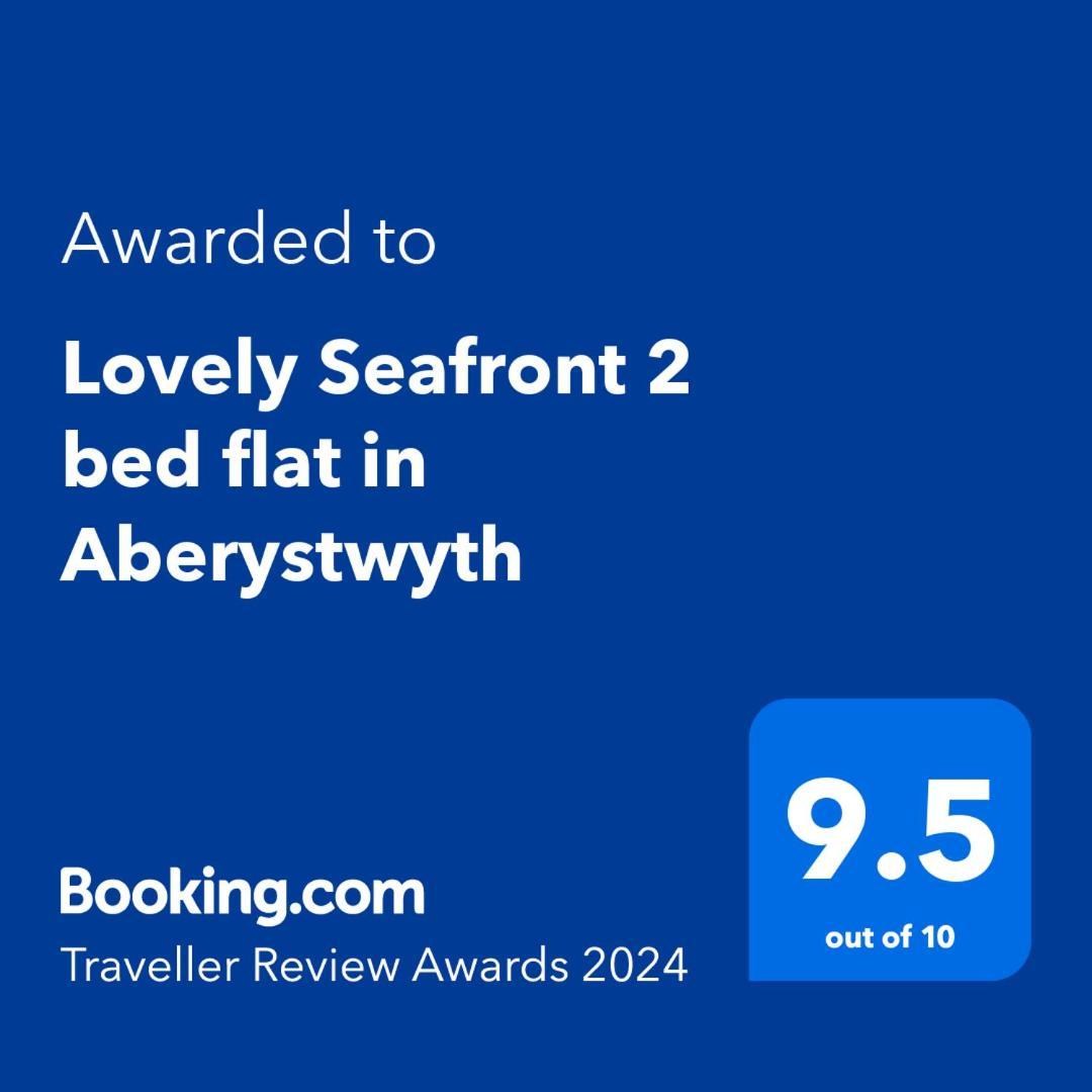 Lovely Seafront 2 Bed Flat In Aberystwyth Apartamento Exterior foto